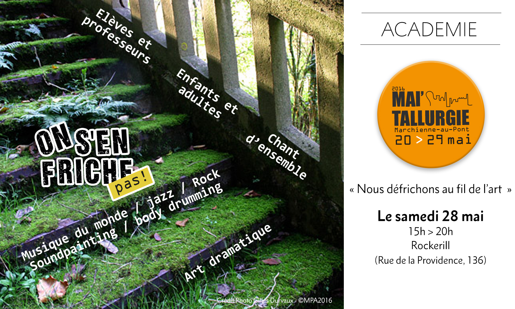 Concert : « nous défrichons au fil de l&rsquo;art »