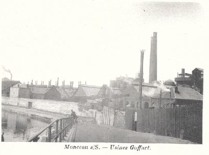 Les usines Goffart au quai de Sambre