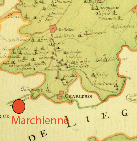 Marchienne, principauté de Liège